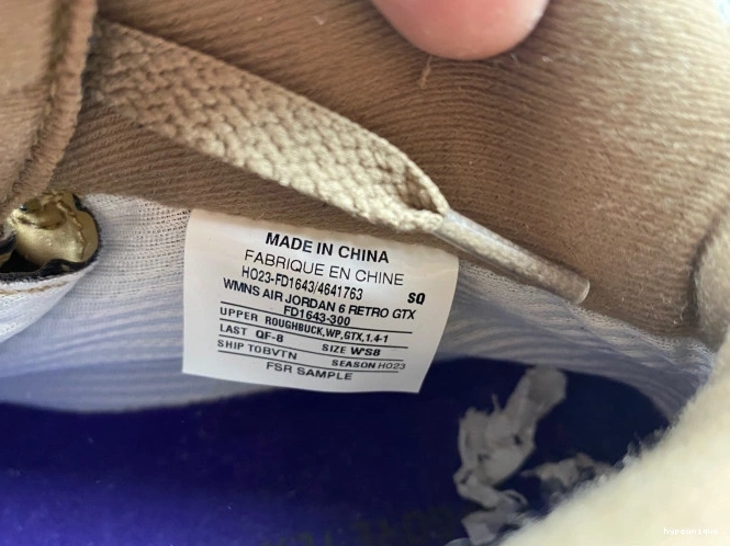 HYPE Kelp 6 FD1643-300 Air Gore-Tex WMNS Brown Jordan 0817